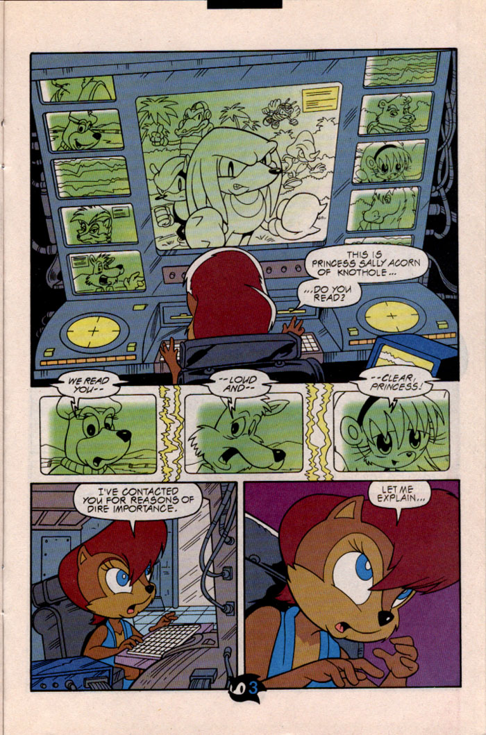 Sonic - Archie Adventure Series November 1997 Page 23